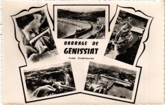 Genissiat Barrage - Vues Exterieures -
													01 Ain
												