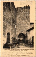 Perouges Entree de Perouges par la Porte d'en Haut
