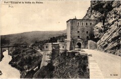 Fort l'Ecluse et la Vallee du Rhone