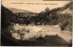 Bellegarde-sur-Valserine Barrage - Pont de Lucey