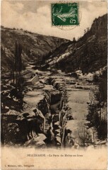 Bellegarde-sur-Valserine Le Perte du Rhone en Hiver