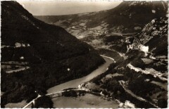 Le Rhone au Defile de Fort l'Ecluse - Pont Carnot