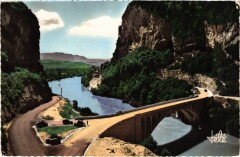 Pont de la Balme pres du Tunnel de la Dent du Chat