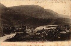 Seyssel Les Deux Seyssel et le Rhone à Seyssel