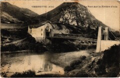 Thoirette Pont sur la Riviere d'Ain