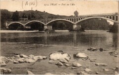 Priay Pont sur l'Ain à Priay