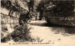 Env. de Bellegarde-sur-Valserine Sortie de la Perte du Rhone