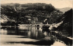 Nantua pris des Grands Rochers à Nantua