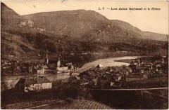 Seyssel Les Deux Seyssel et le Rhone à Seyssel
