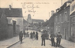 Etampes / La Rue Saint Martin
