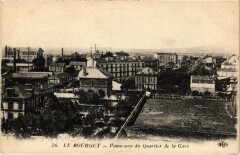 Le Bourget panorama du Quartier de la Gare au Bourget