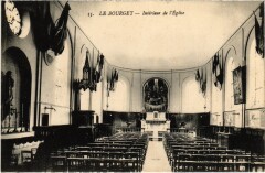 Le Bourget Interieur de l'Eglise au Bourget