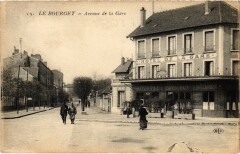 Le Bourget Avenue de la Gare au Bourget