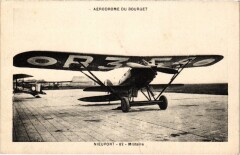 Le Bourget Nieuport-62-Militaire au Bourget