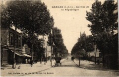 Livry Gargan Avenue de la Republique à Livry-Gargan