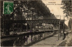 Livry Gargan La Passerelle du Canal à Livry-Gargan