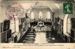 Clichy Notre Dame des Anges Interieur de la Chapelle -
													93 Seine Saint Denis
												