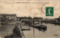 Neuilly s Marne La Compagnie des eaux et la Marne -
													93 Seine Saint Denis
												