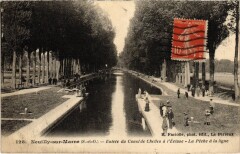Neuilly s Marne Entree du Canal de Chelles