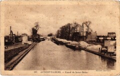 Aubervilliers Canal de Saint-Denis à Aubervilliers