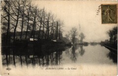Aubervilliers Le Canal à Aubervilliers