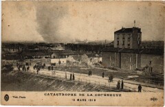 Catastrophe de La Courneuve à La Courneuve