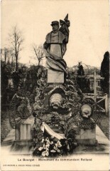 Le Bourget Monument Amedee Roland au Bourget