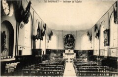 Le Bourget Interieur de l'Eglise au Bourget