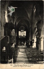 Neuilly s Marne Interieur de l'Eglise