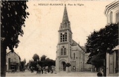 Neuilly s Marne Place de l'Eglise -
													93 Seine Saint Denis
												