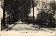 Noisy le Sec Route de Rosny à Noisy-le-Sec