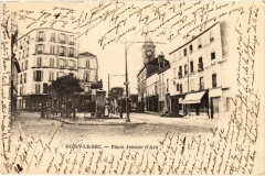 Noisy le Sec Place Jeanne d'Arc à Noisy-le-Sec