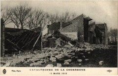Catastrophe de La Courneuve à La Courneuve