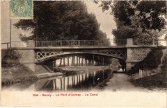 Bondy Pont d'Aulnay Le Canal à Bondy