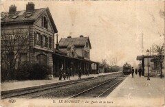 Le Bourget Les Quais de la Gare au Bourget