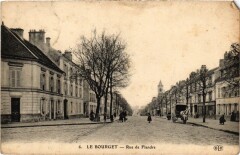 Le Bourget Rue de Flandre au Bourget