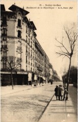 Noisy le Sec Boulevard de la Republique à Noisy-le-Sec