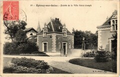 Epinay Entree de la Villa Saint-Joseph -
													93 Seine Saint Denis
												