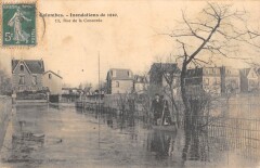 Colombes - Inondations 1910 - Rue De La Concorde -
																					92700 Colombes
																			