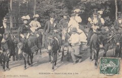 Robinson / Depart D'Une Noce A Ane -
													92 Hauts de Seine
												