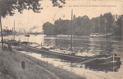 Suresnes - La Seine Et Le Pont - Bateau Terre Neuvien -
																					92150 Suresnes
																			