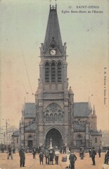 Saint Denis - Eglise Saint-Denis De L'Estrees à Saint-Denis