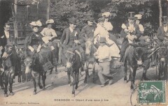 Robinson / Depart D'Une Noce A Ane -
													92 Hauts de Seine
												