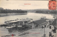 Saint Cloud - La Seine Et Embarcadere à Saint-Cloud