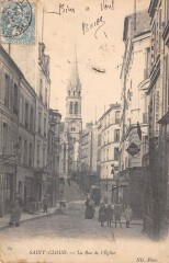 Saint Cloud - Rue De L'Eglise à Saint-Cloud