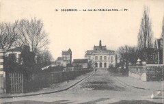 Colombes / La Rue De L'Hotel De Ville à Colombes