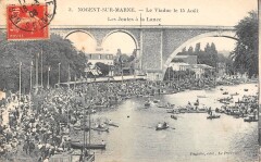 Nogent Sur Marne - Le Viaduc Le 15 Aout -
																					94130 Nogent-sur-Marne
																			