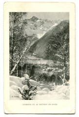 Haute-Savoie Chamonix et le Brévent en hiver