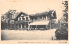 Bois de Vincennes - Restaurant de la Porte Jaune à Paris