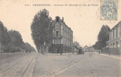 Charenton - Avenue Du Marche Et Rue De Paris